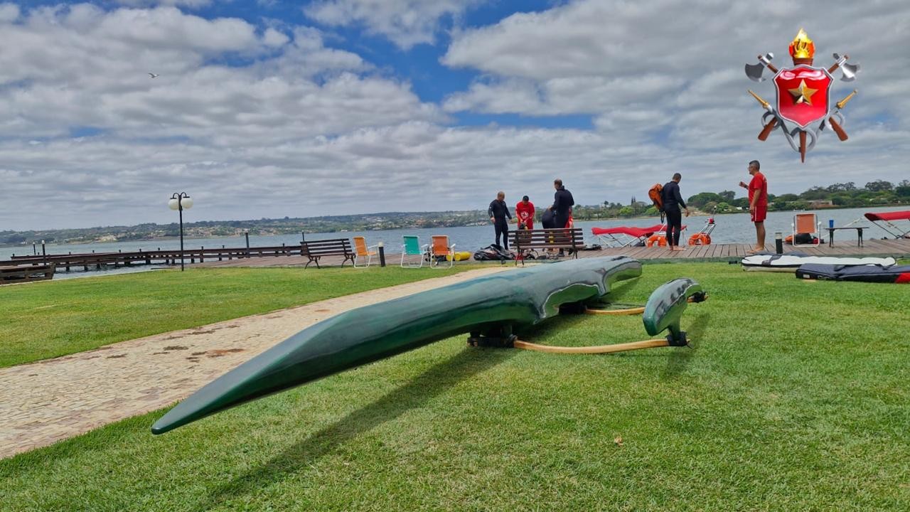 Bombeiros encontram corpo de homem desaparecido no Lago Paranoá, no DF