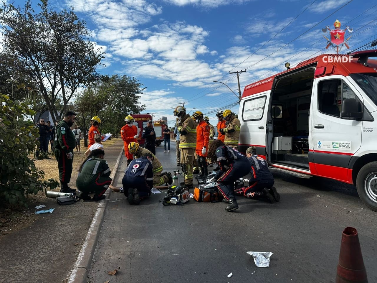 Mulher de 78 anos morre após ser atropelada por caminhonete em faixa de pedestres em Ceilândia