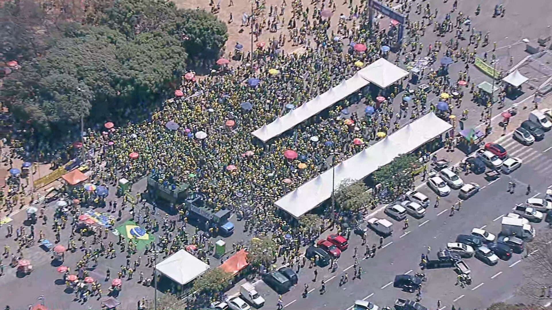 DF tem atos da direita e da esquerda no 7 de Setembro; anistia e soberania foram temas principais