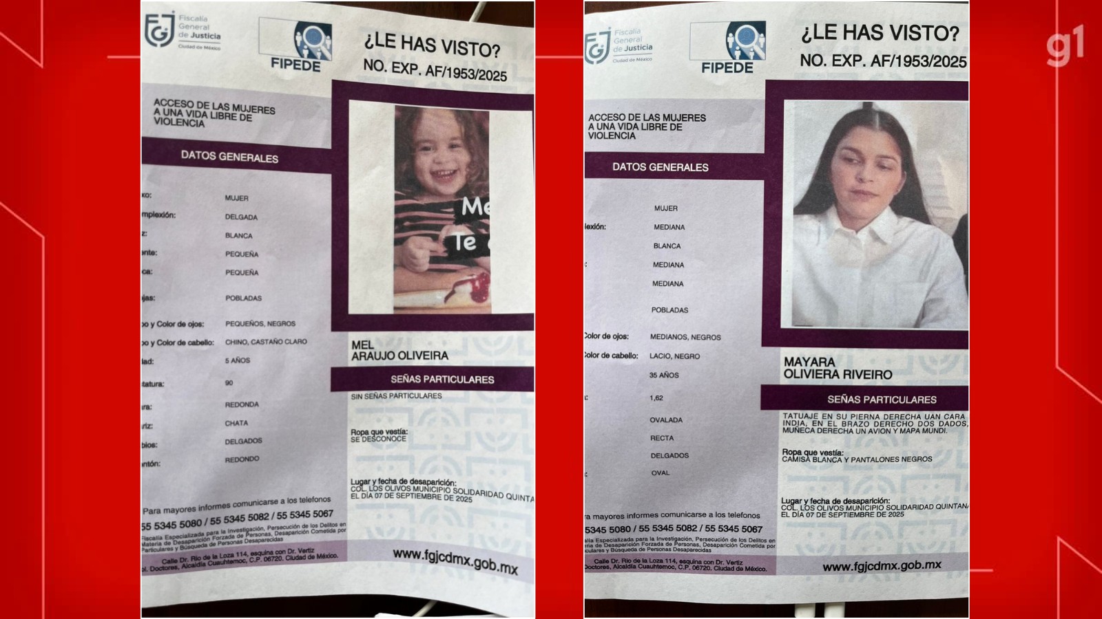 Brasileiro diz que ex-mulher fugiu com filha de 5 anos no México