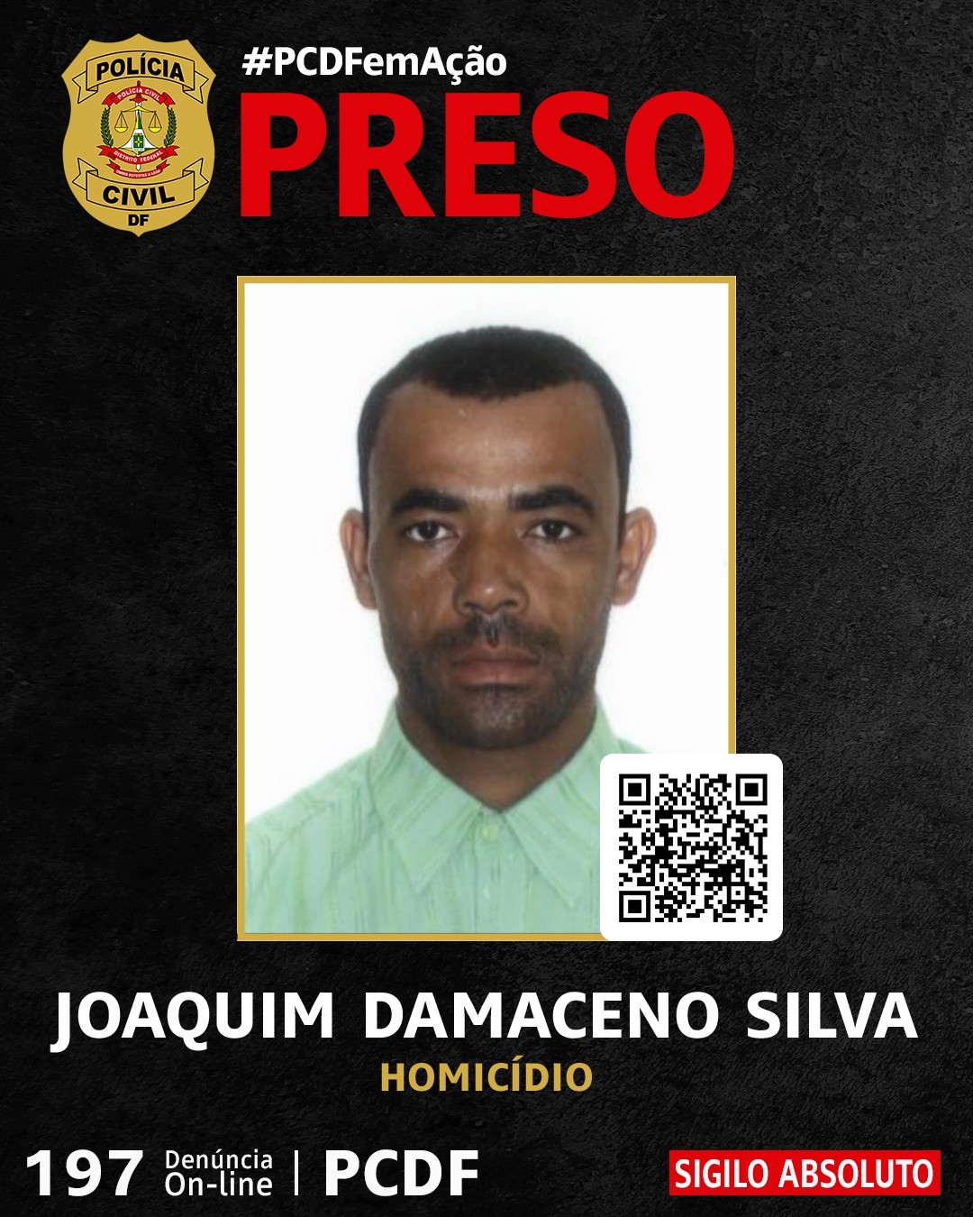 Polícia identifica ‘serial killer de Planaltina’, responsável por homicídios no DF e em Goiás