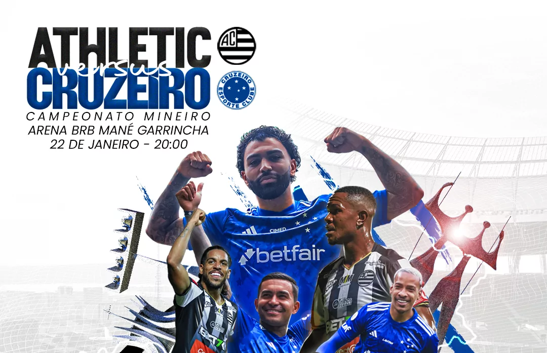 Athletic e Cruzeiro se Enfrentam Hoje em Brasília pelo Campeonato Mineiro