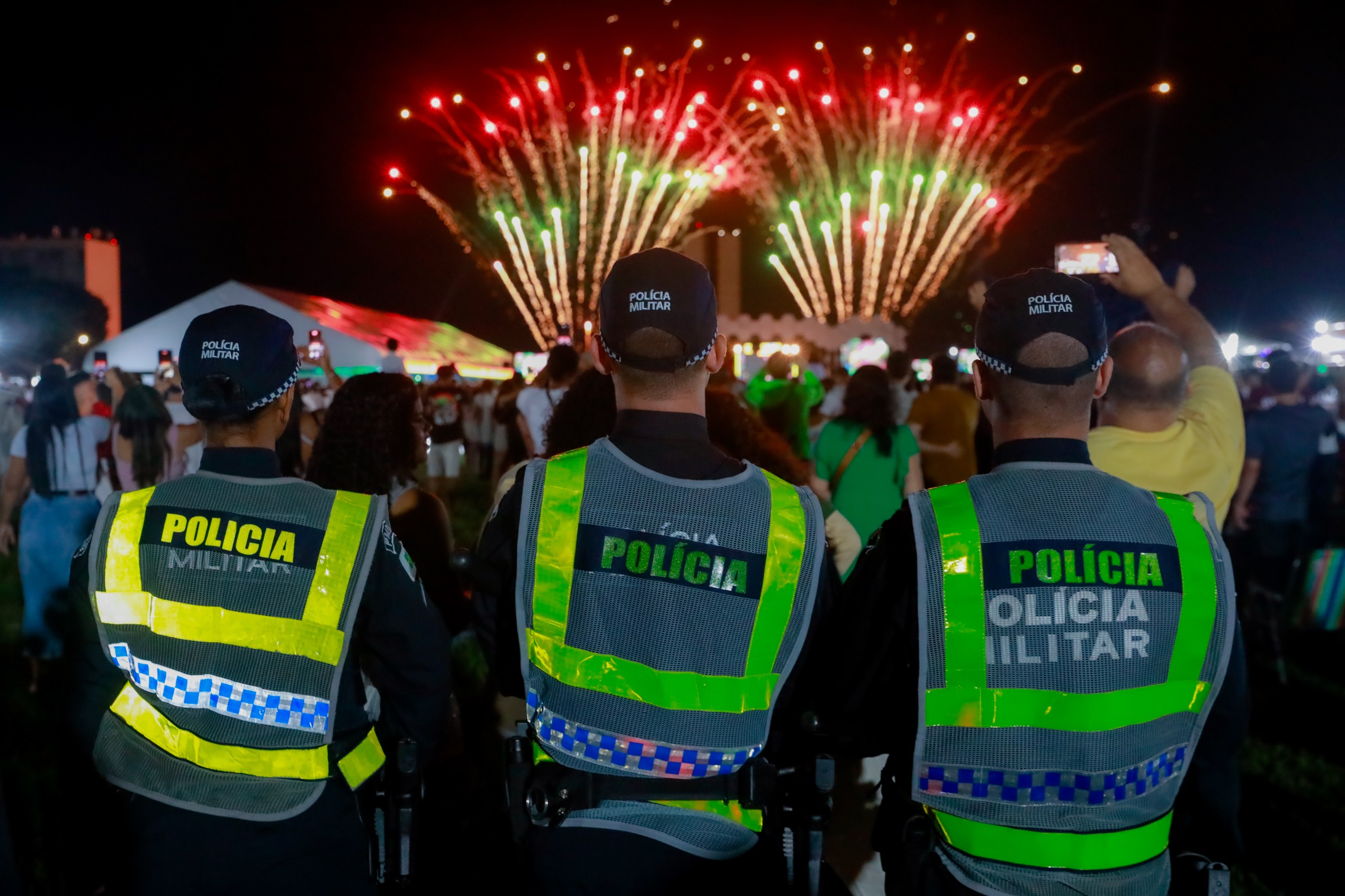 Segurança pública garante tranquilidade nas festividades de fim de ano na Esplanada dos Ministérios