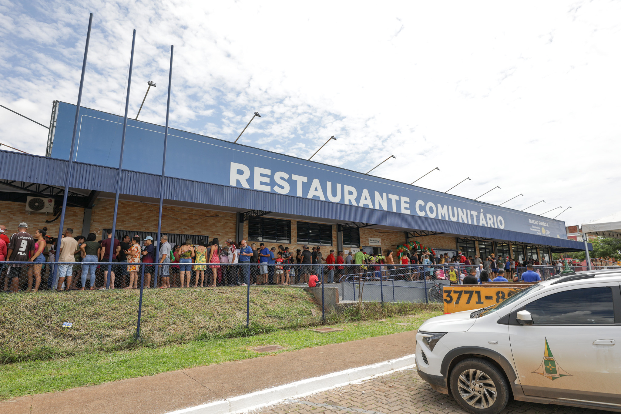 O Restaurante Comunitário do Riacho Fundo II, que oferece refeições a R$ 1, amplia seu atendimento a partir desta sexta feira 10