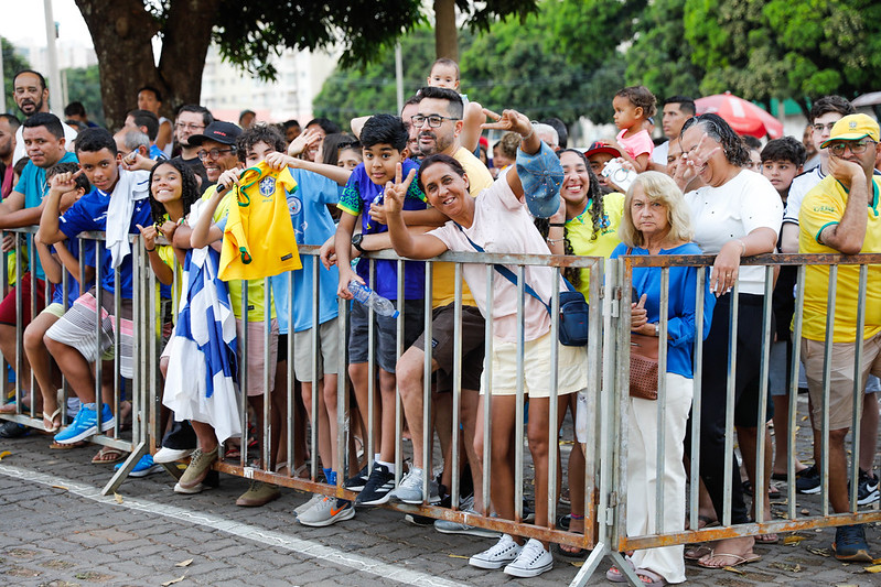 Jogo do Brasil e Colômbia terá transmissão gratuita e shows na Praça da Bíblia em Ceilândia