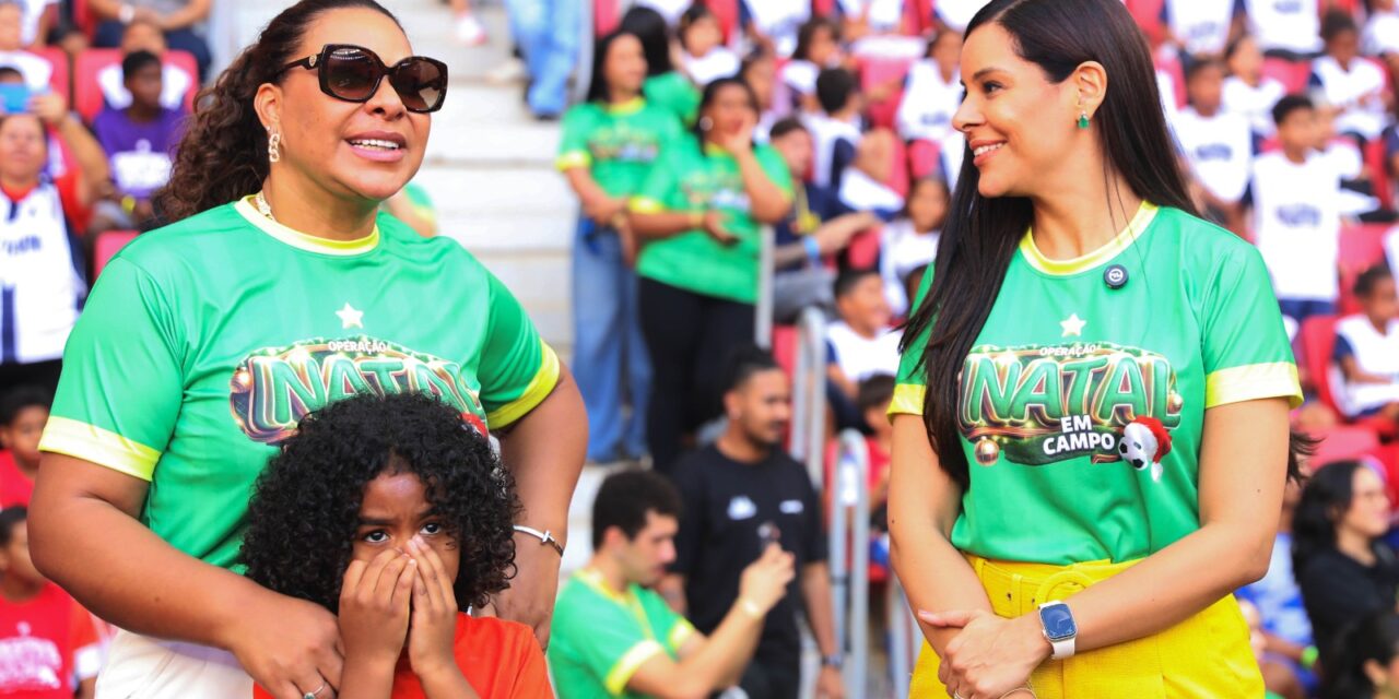 Nosso Natal: Ação social leva esporte, cultura e solidariedade a 2 mil crianças