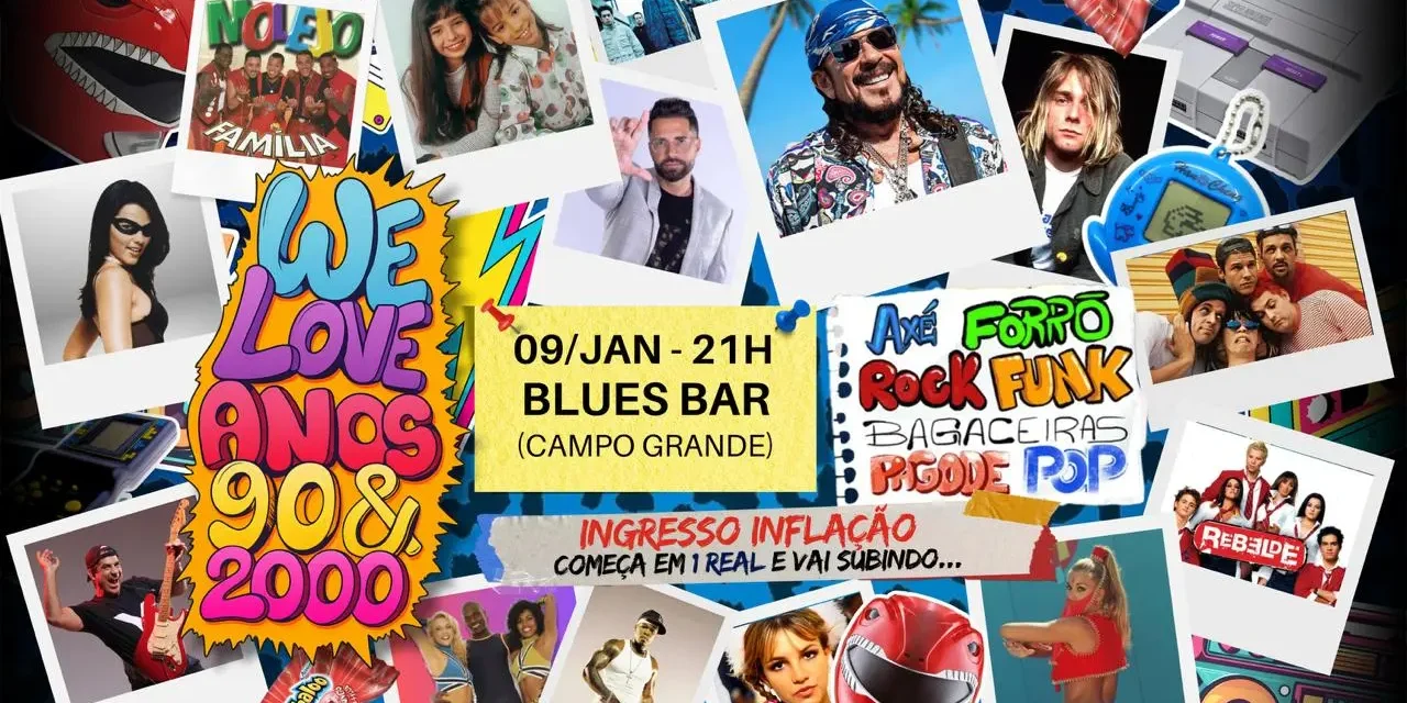 WE LOVE 90s & 2000s – Edição Brasília/DF