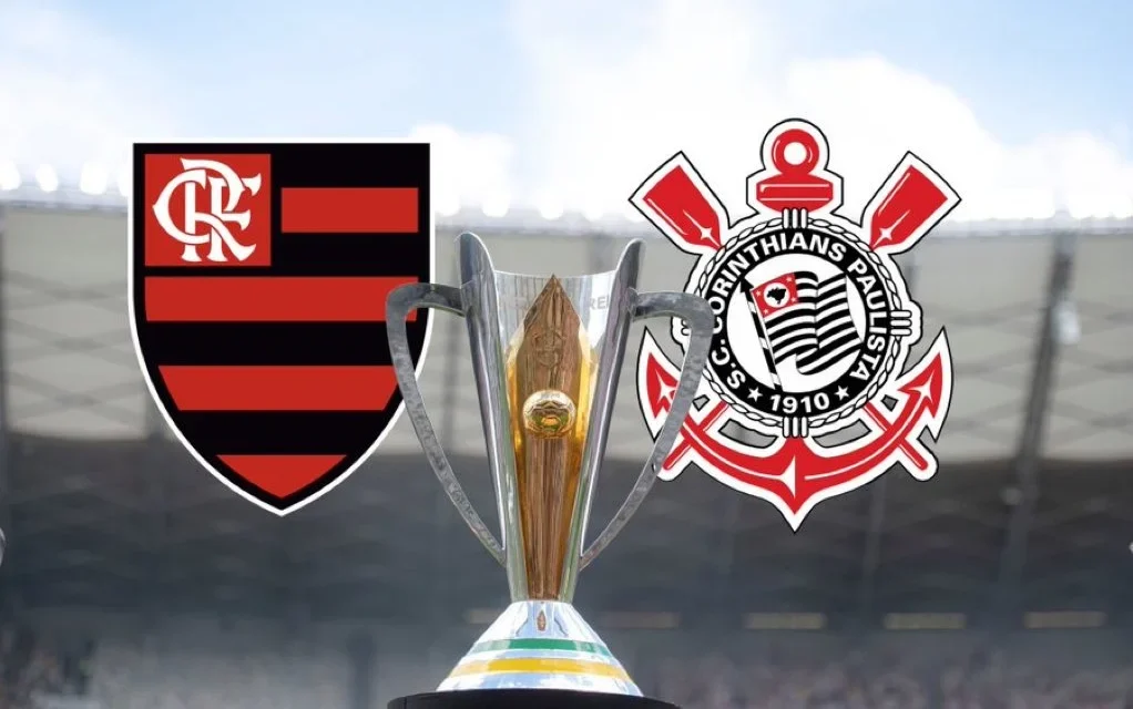 Supercopa entre Flamengo e Corinthians será no Mané Garrincha e tem data definida