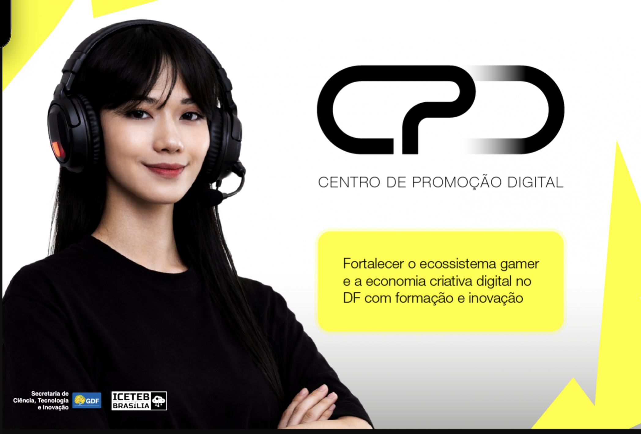Centro de Promoção Digital lança curso on-line de games, e-sports e criação de conteúdo no DF
